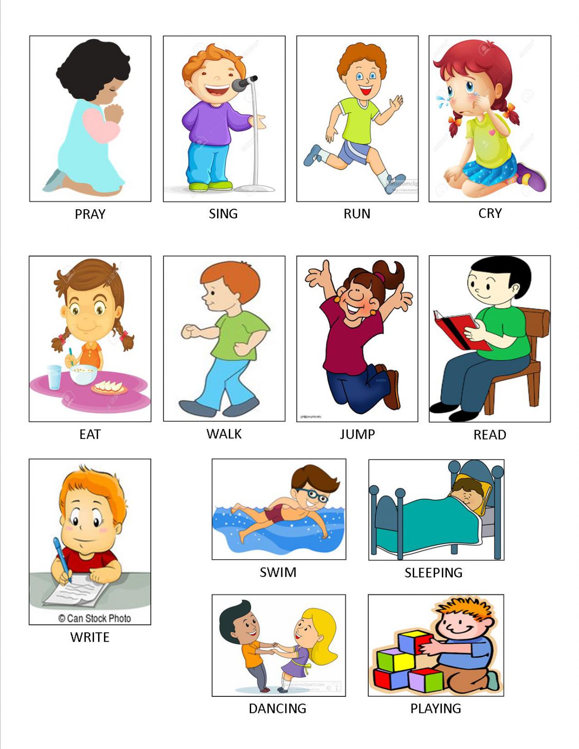 english-basic-action-words-for-kids-bvs-elearning